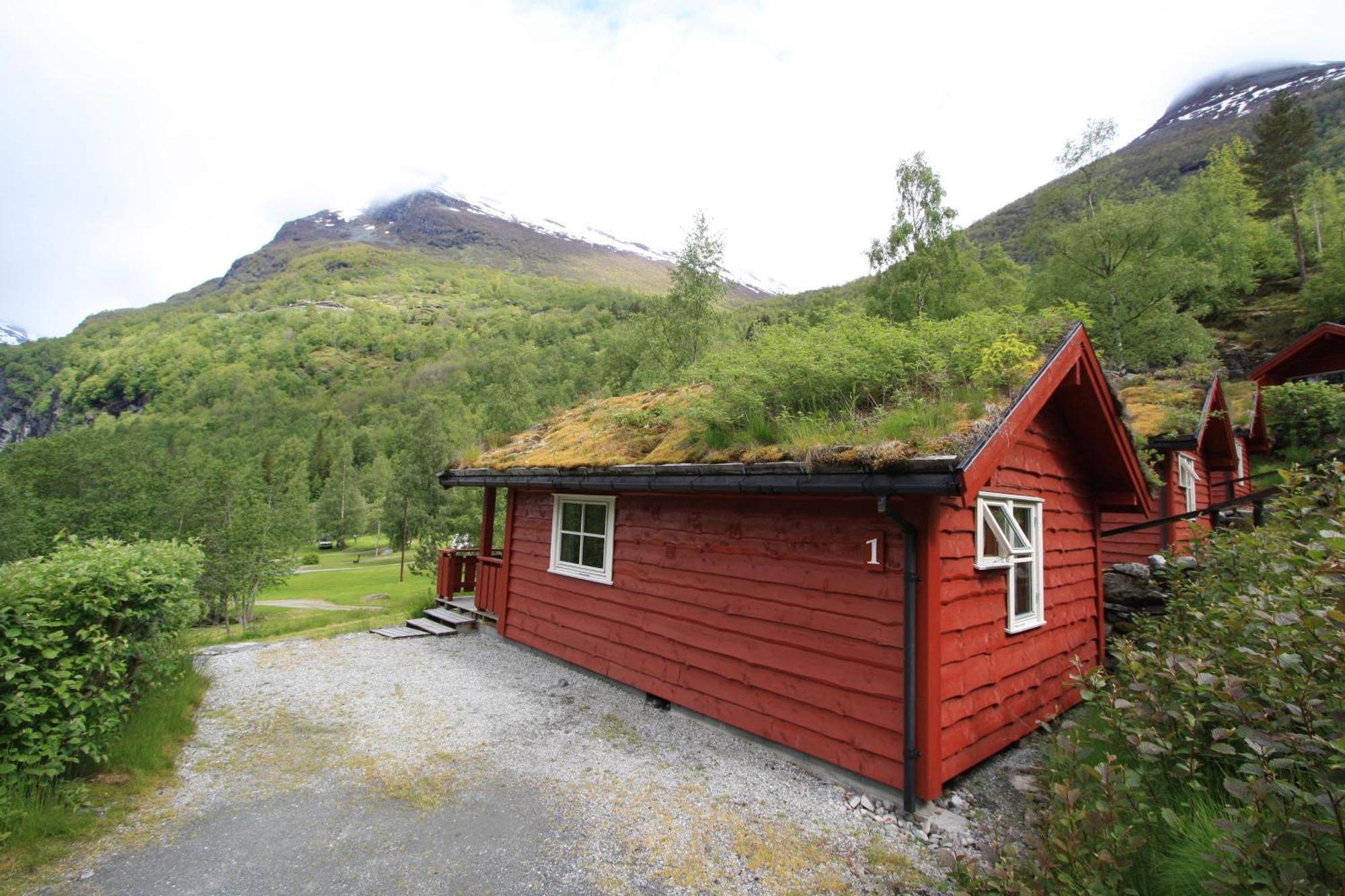 Vinje Camping Geiranger Dış mekan fotoğraf
