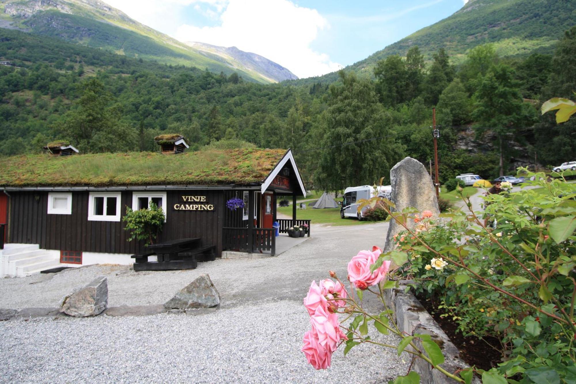 Vinje Camping Geiranger Dış mekan fotoğraf