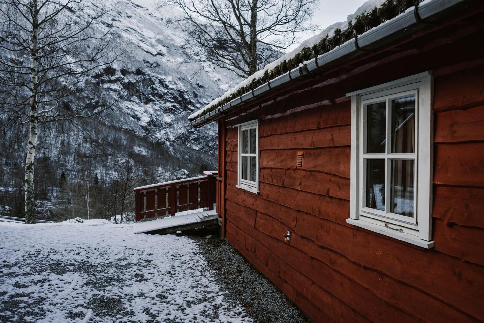 Vinje Camping Geiranger Dış mekan fotoğraf