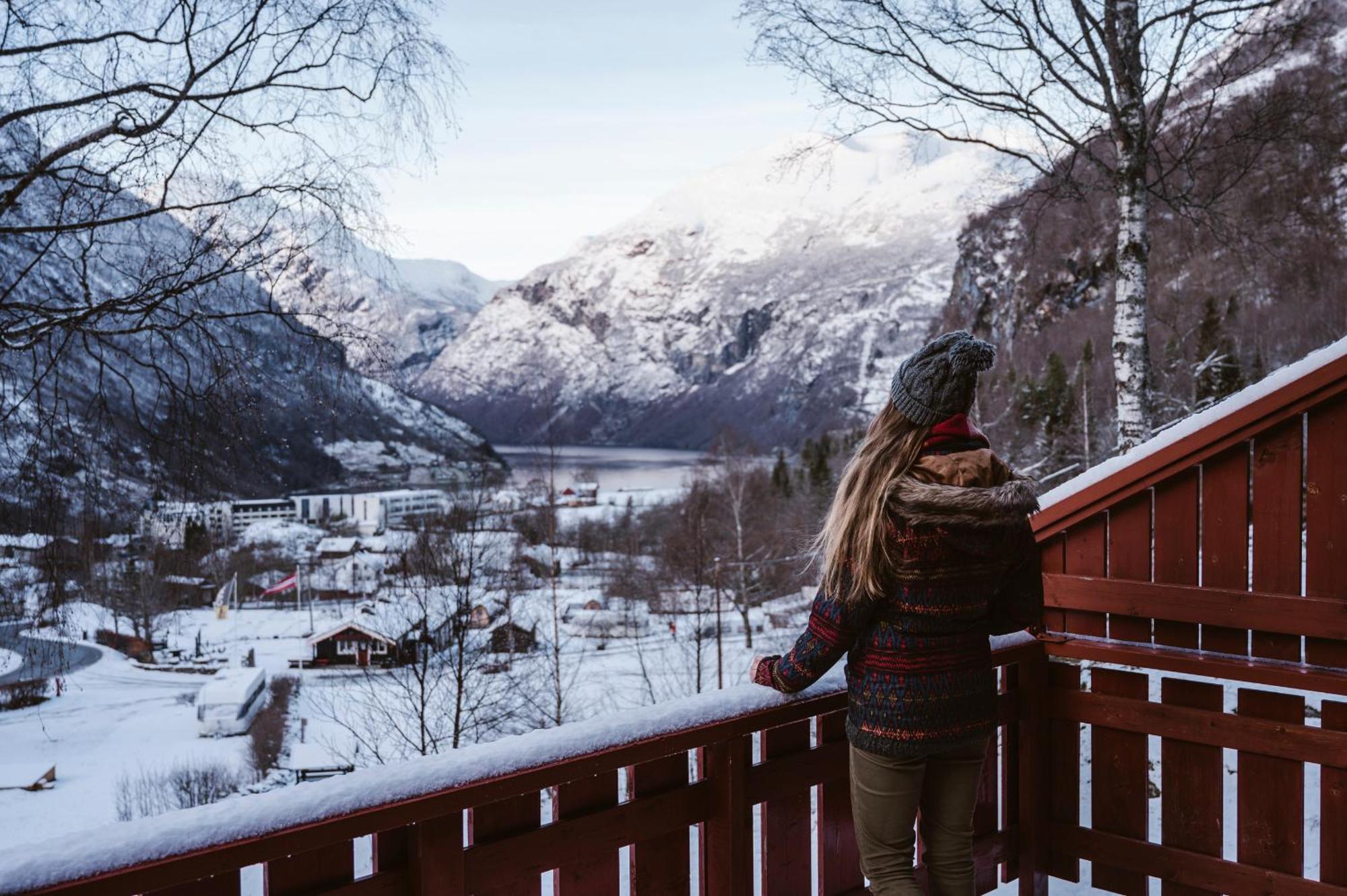 Vinje Camping Geiranger Dış mekan fotoğraf