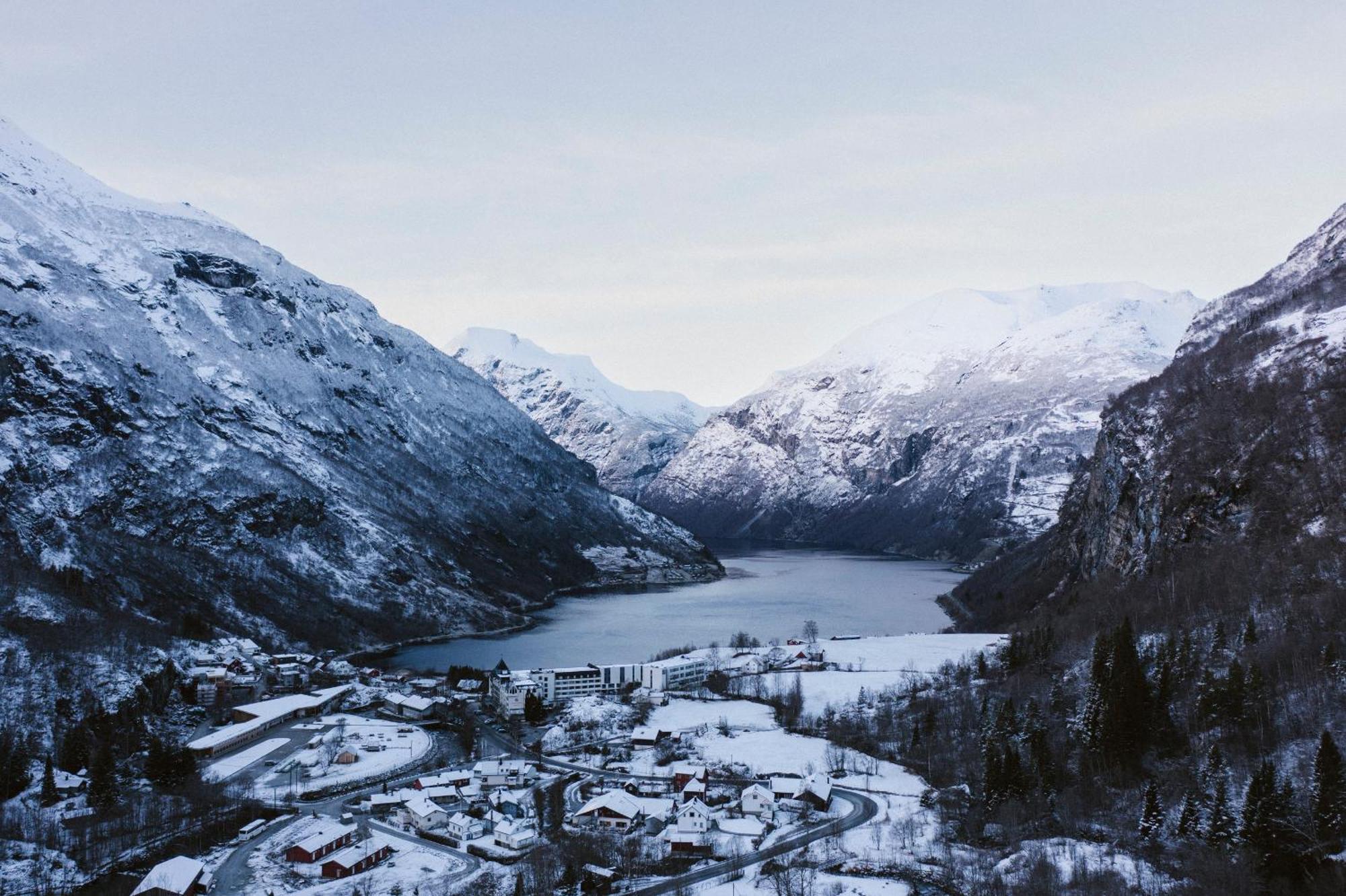 Vinje Camping Geiranger Dış mekan fotoğraf