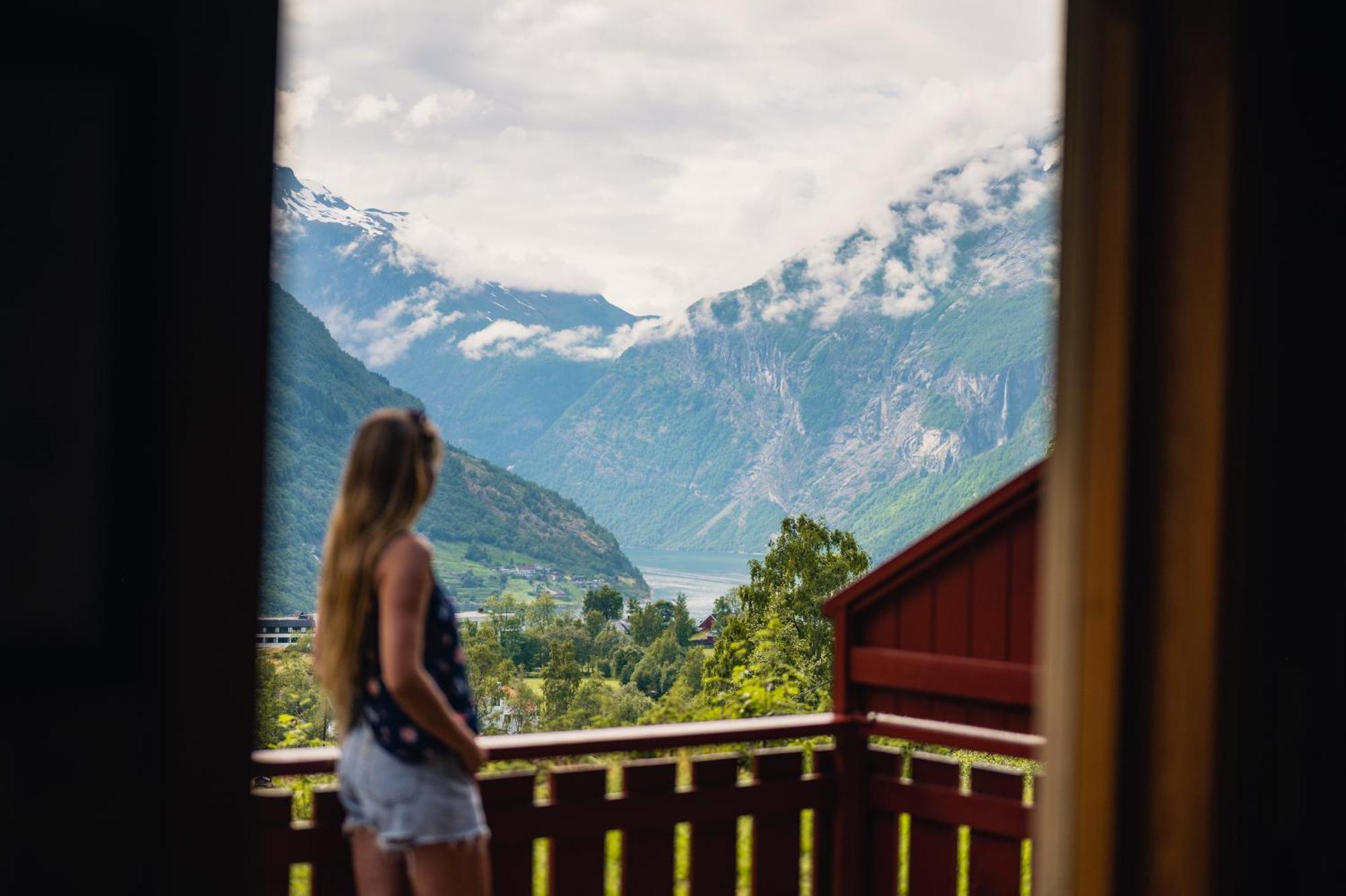 Vinje Camping Geiranger Dış mekan fotoğraf