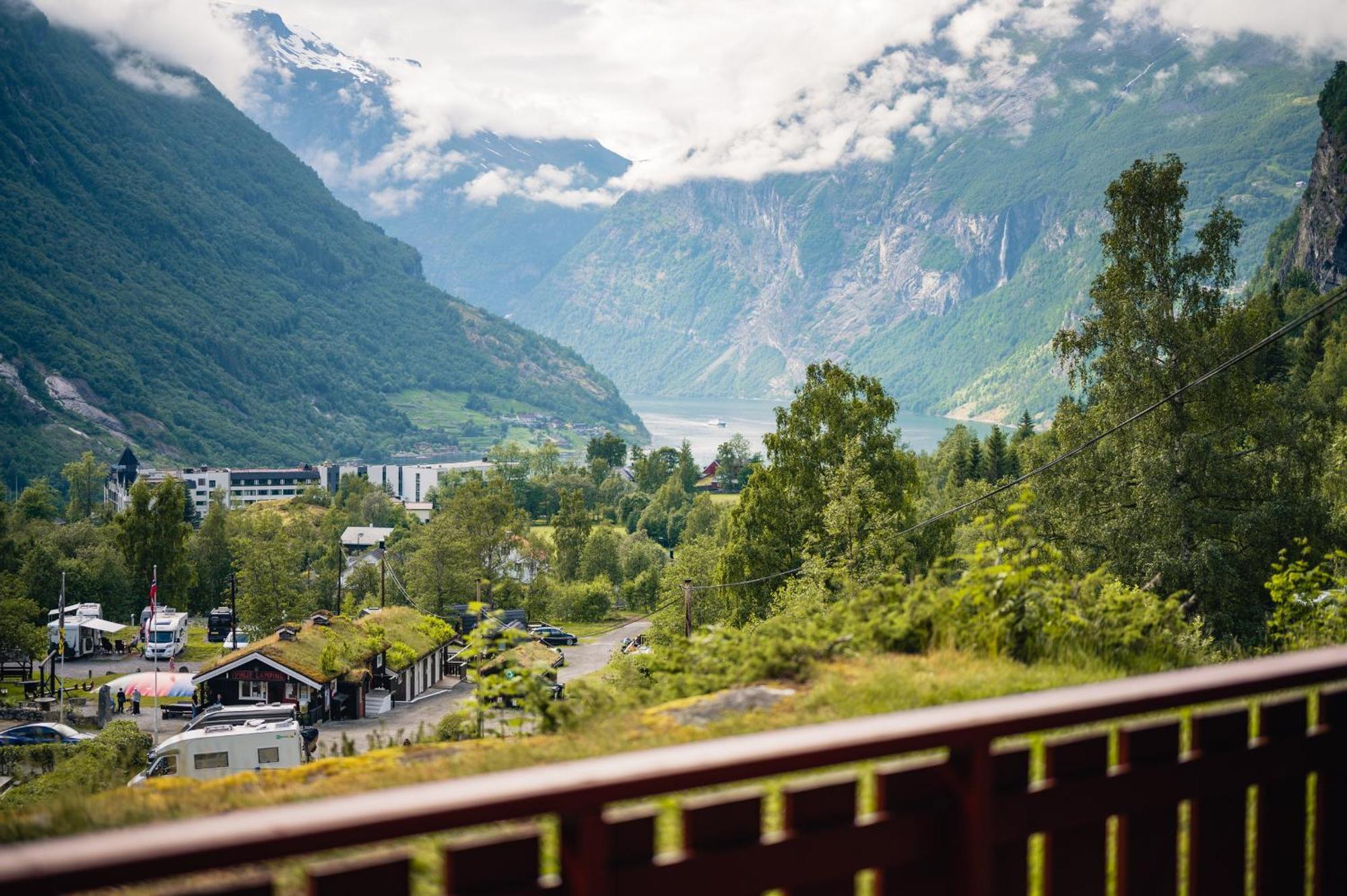 Vinje Camping Geiranger Oda fotoğraf