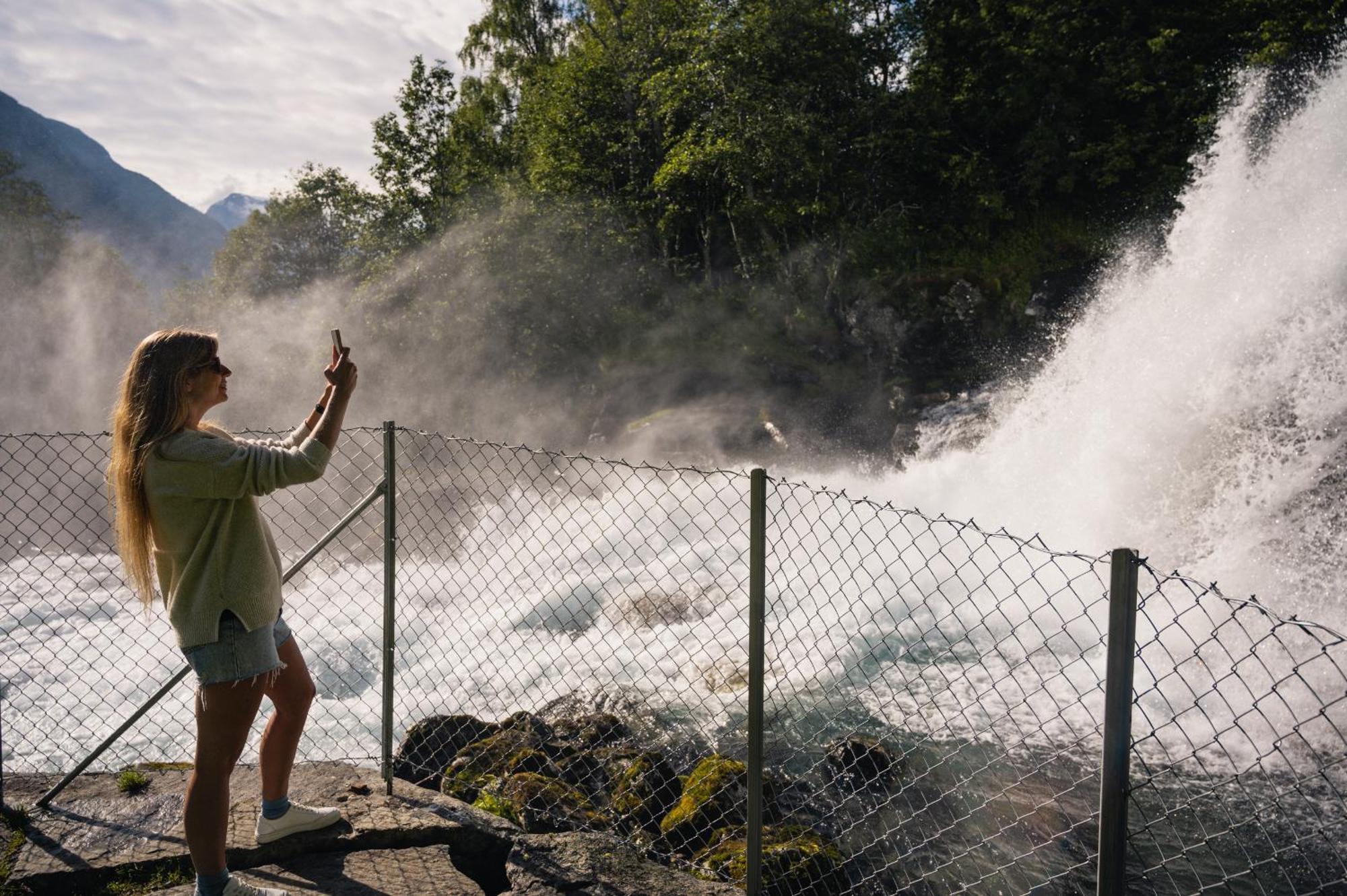 Vinje Camping Geiranger Dış mekan fotoğraf
