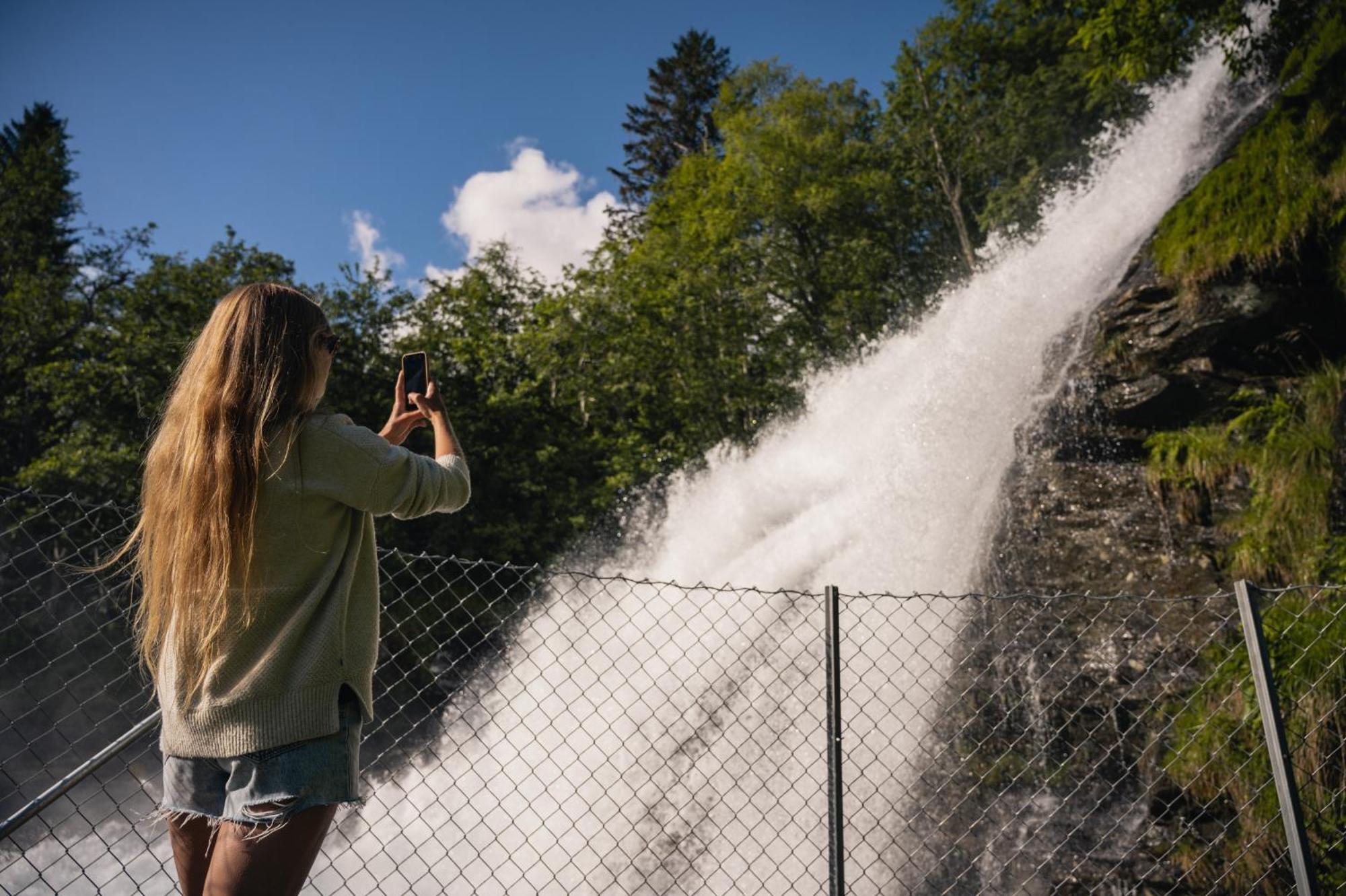 Vinje Camping Geiranger Dış mekan fotoğraf