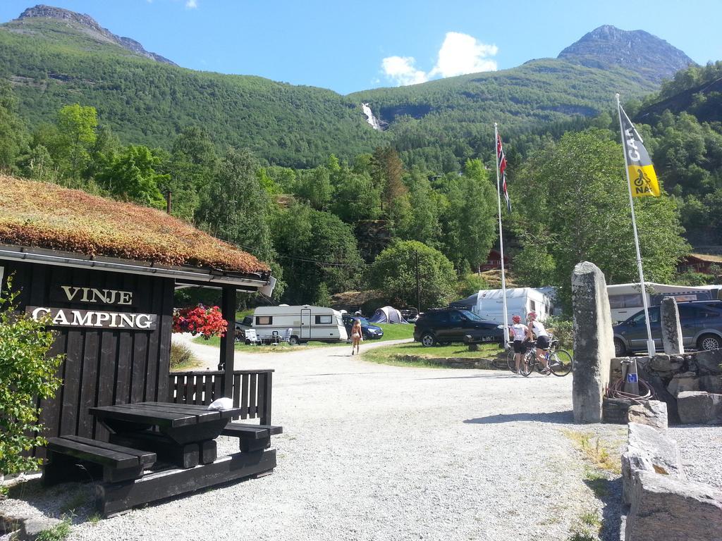 Vinje Camping Geiranger Dış mekan fotoğraf