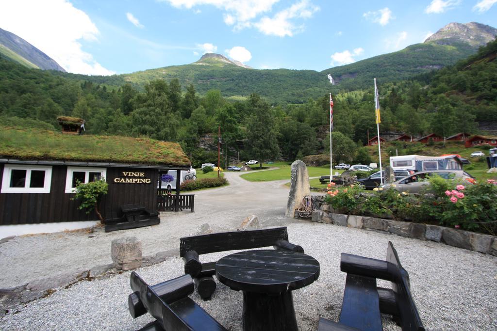 Vinje Camping Geiranger Dış mekan fotoğraf